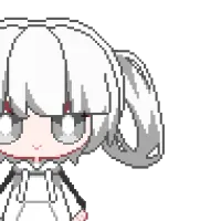 Hair Pigtail LR 9